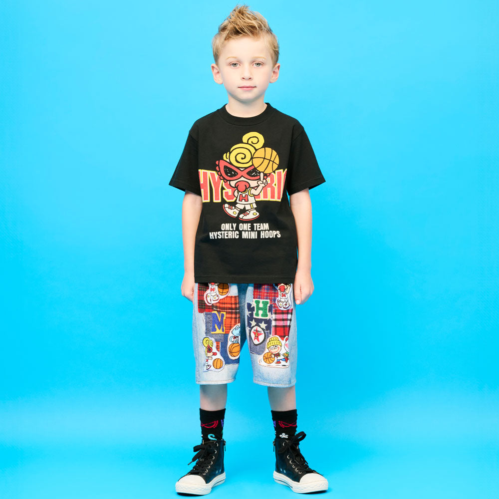 美品☆HYSTERIC MINI Tシャツ&ハーフパンツセット　100 HYSTERIC MINI HOOPS総柄 ハーフパンツ – Hystericmini OnlineStore