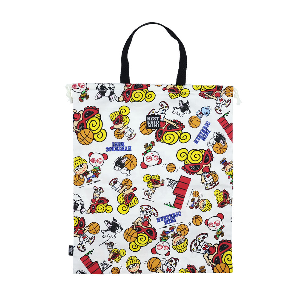 HYSTERIC MINI HOOPS総柄 体操着入れ