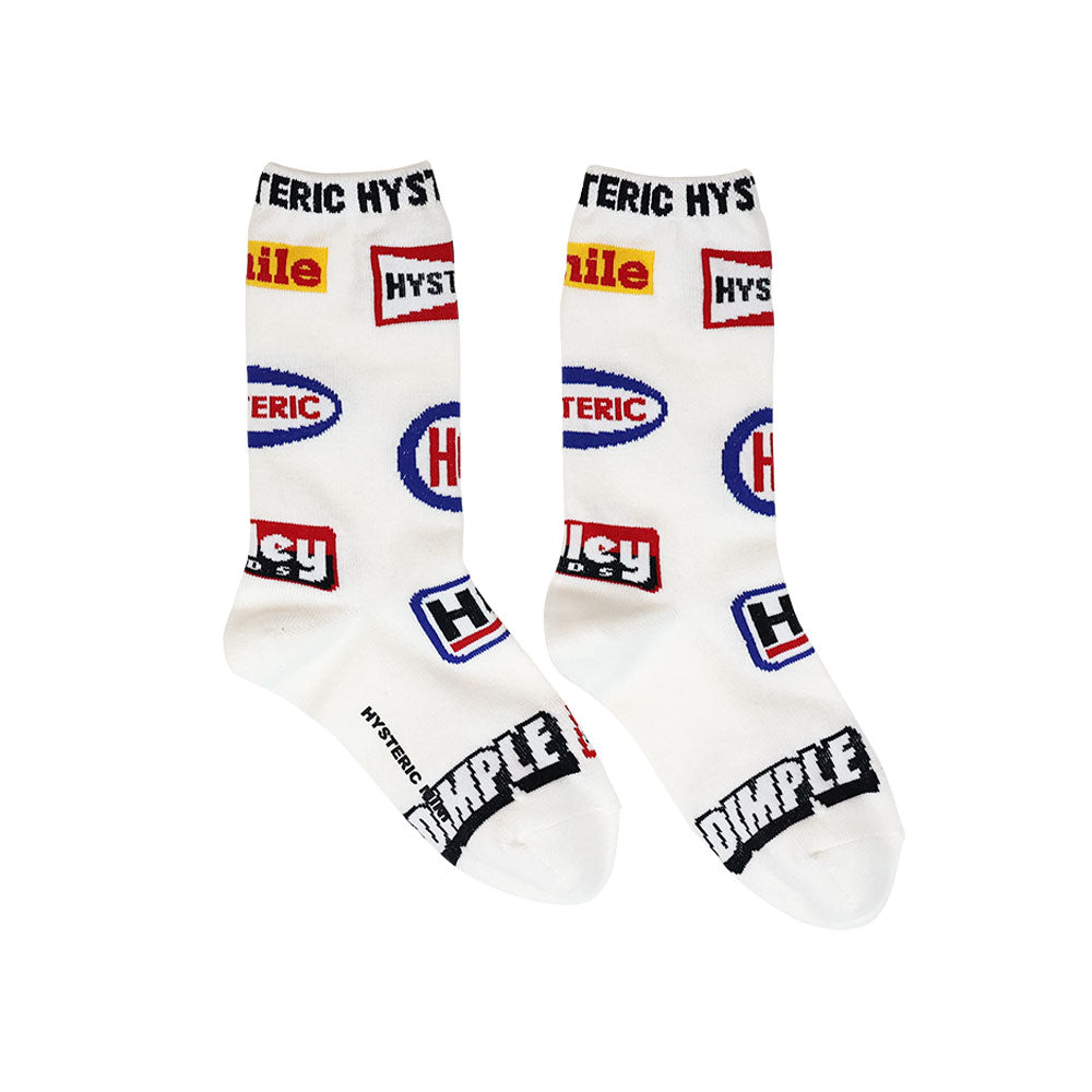 HYSTERIC LOGO ソックス