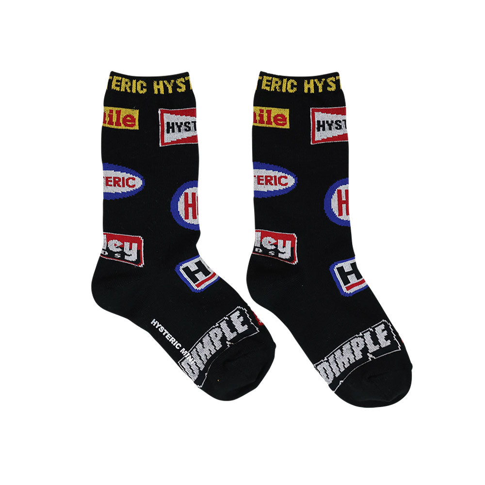 HYSTERIC LOGO ソックス