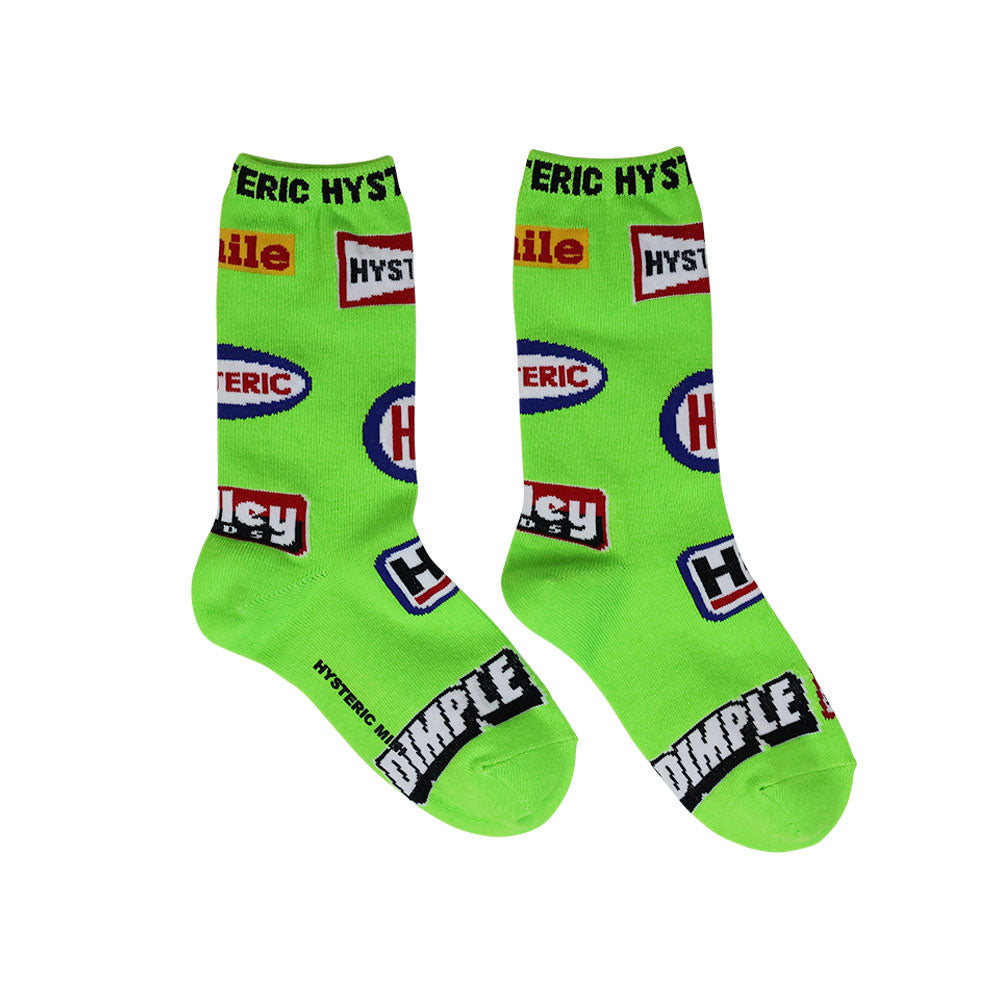 HYSTERIC LOGO ソックス