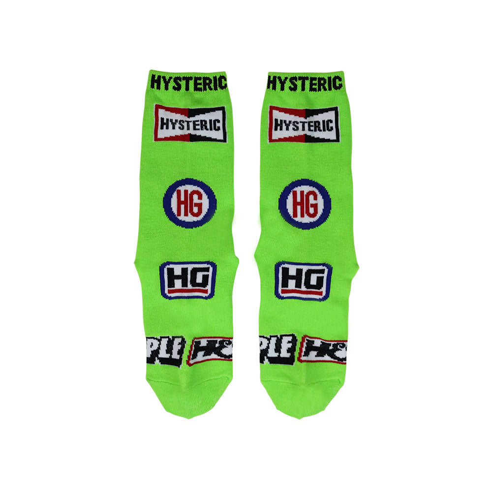 HYSTERIC LOGO ソックス