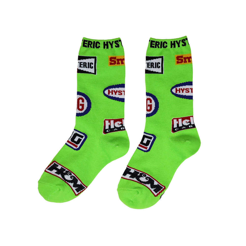 HYSTERIC LOGO ソックス