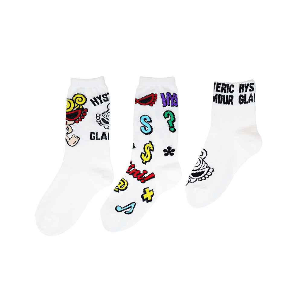 POP SIGN 3Pソックス