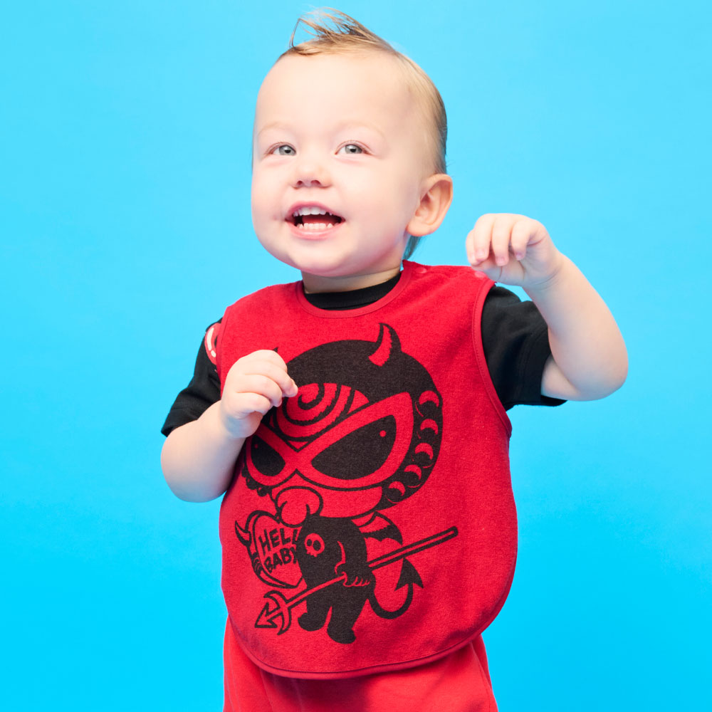 DEVILKIN 羽付き お食事エプロン