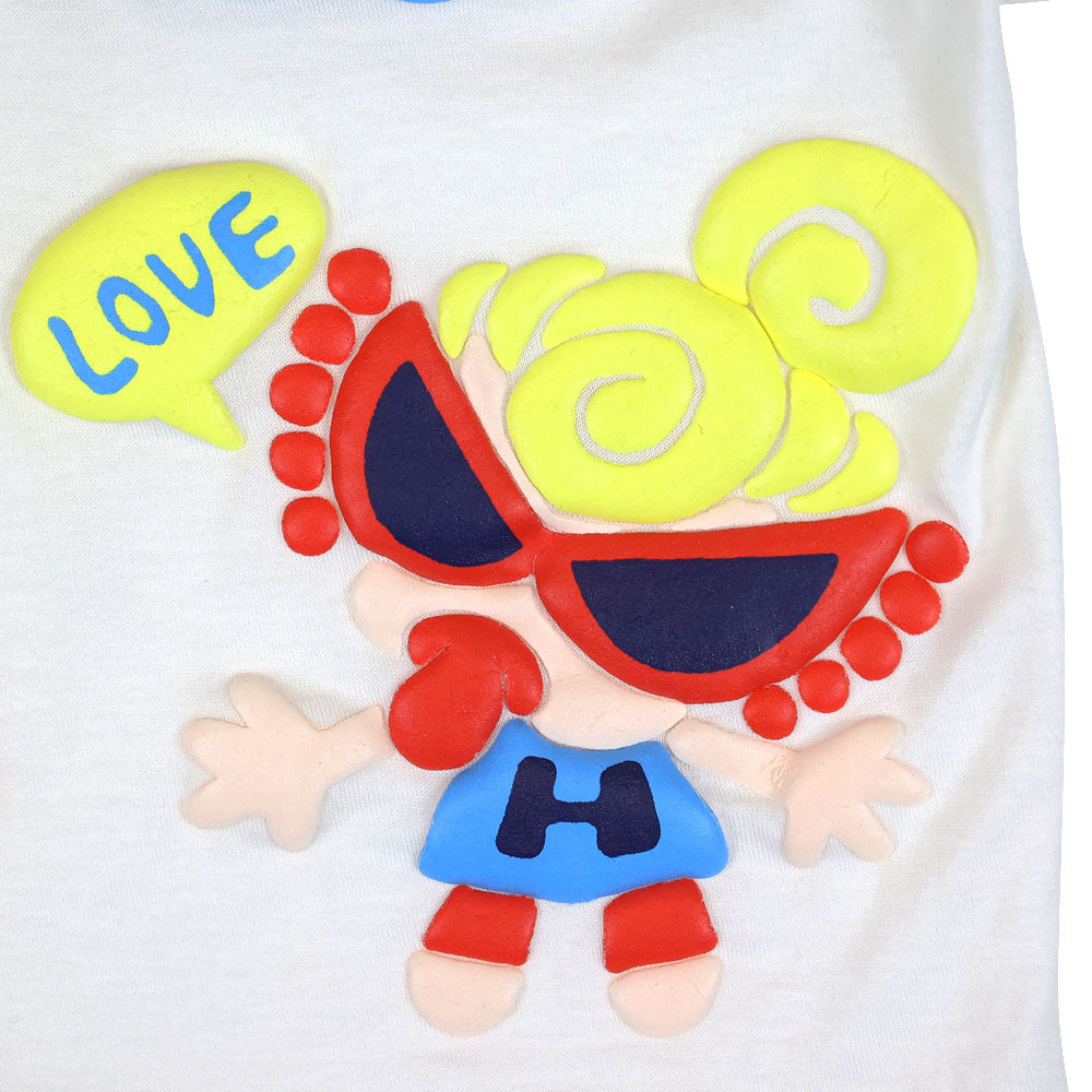 PUFFY PRINT HAPPY DAYS 半袖Tシャツ