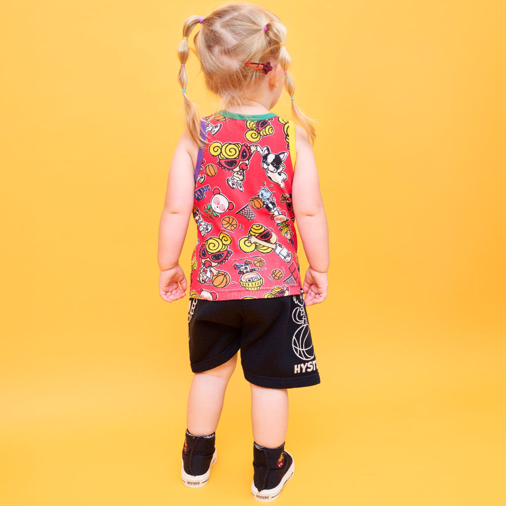 HYSTERIC MINI HOOPS総柄 タンクトップ
