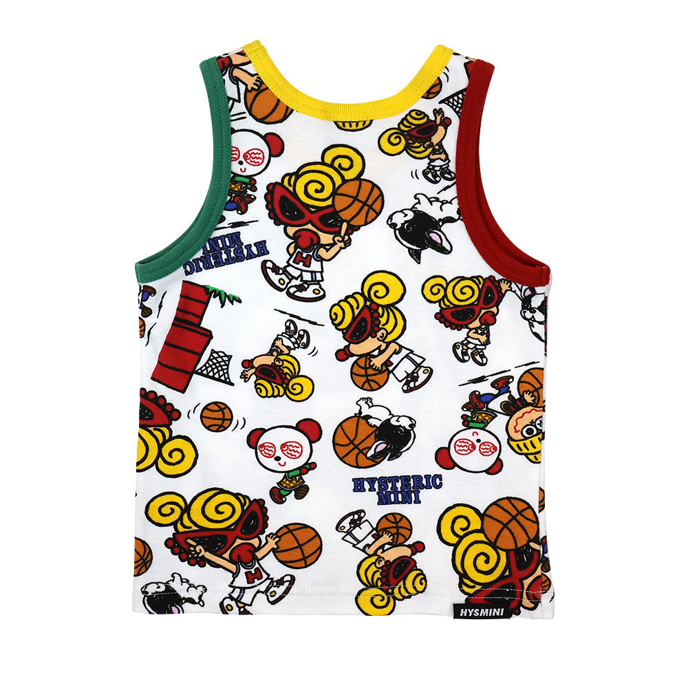 HYSTERIC MINI HOOPS総柄 タンクトップ