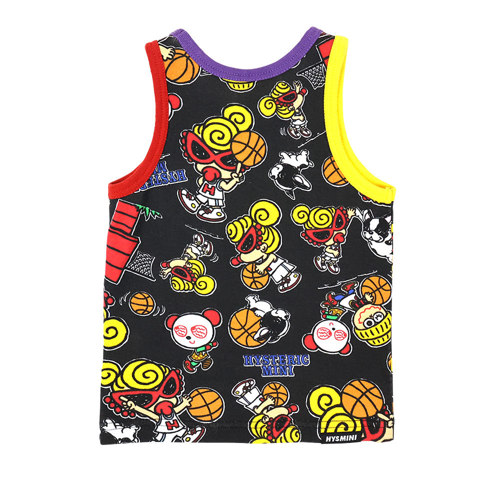 HYSTERIC MINI HOOPS総柄 タンクトップ