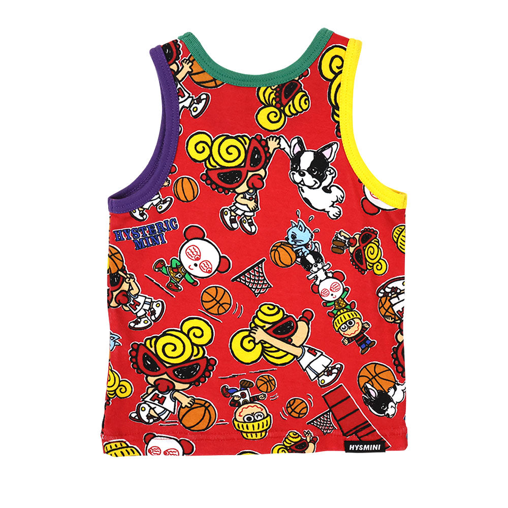 HYSTERIC MINI HOOPS総柄 タンクトップ