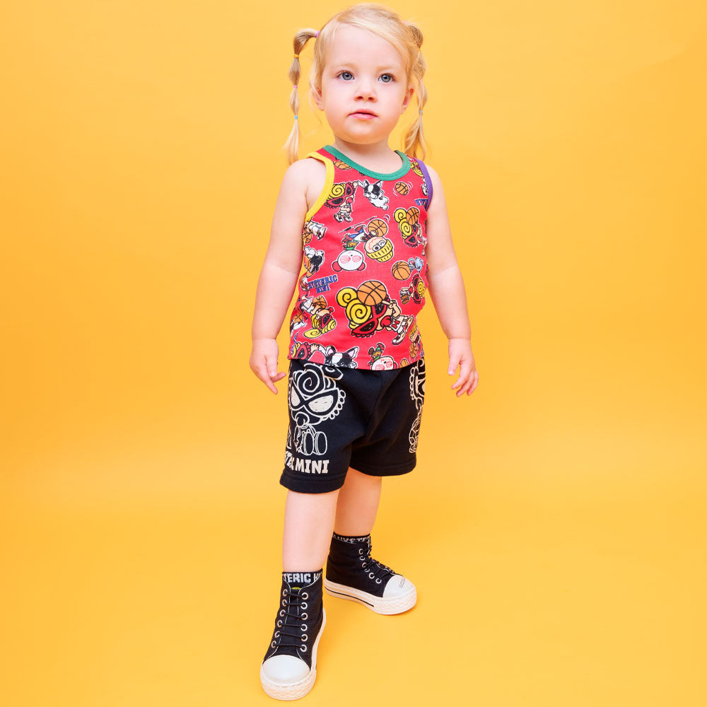 HYSTERIC MINI HOOPS総柄 タンクトップ