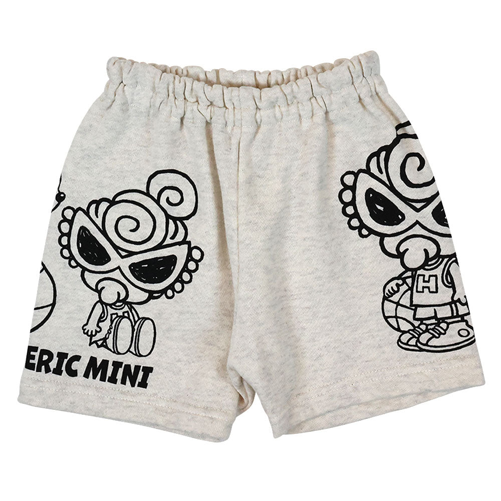 HYSTERIC MINI HOOPS 裏毛ハーフパンツ