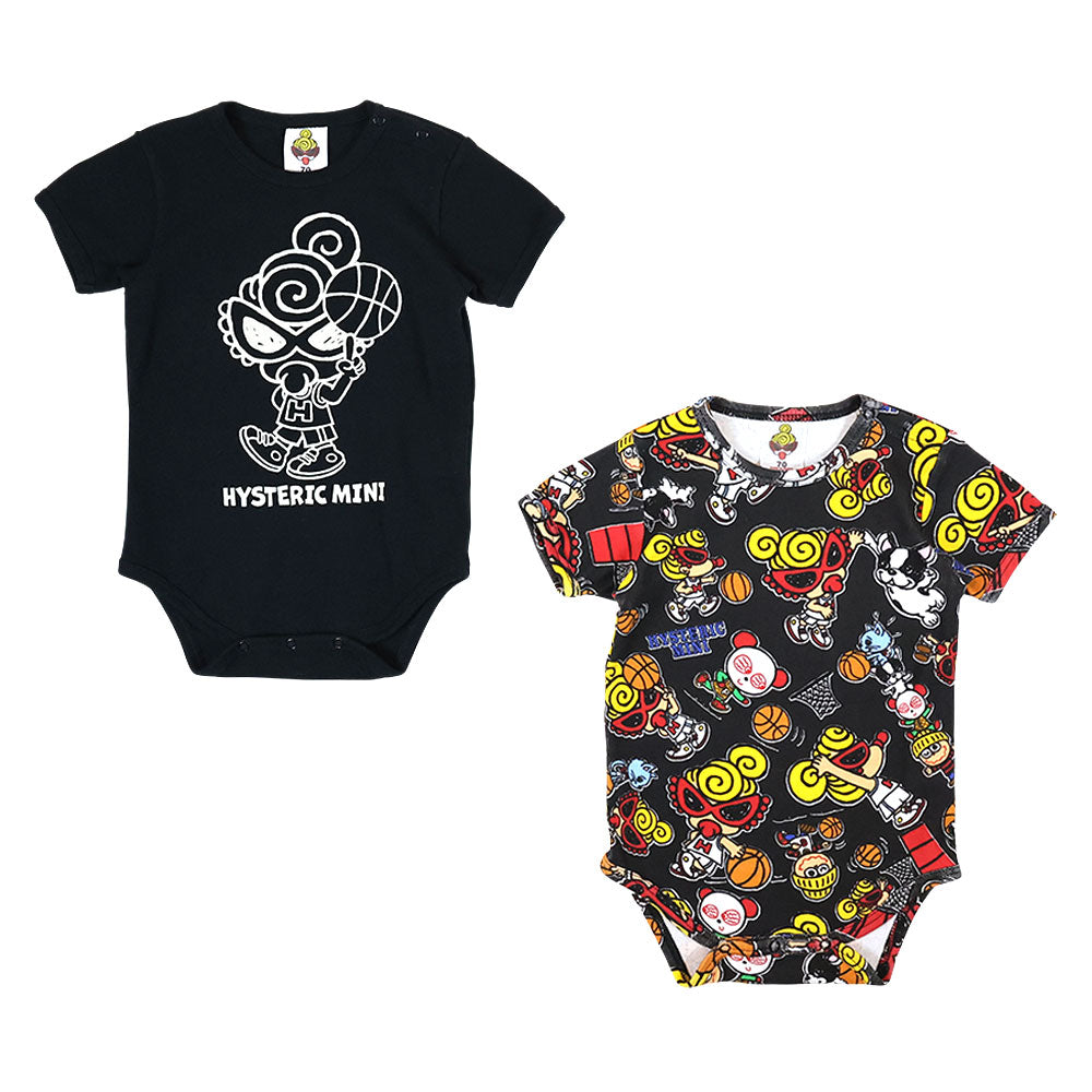 HYSTERIC パンダTシャツとオーバーオールセット HYSTERIC GLAMOUR（ヒステリックグラマー）の「T.NOGUCHI × HYSTERIC