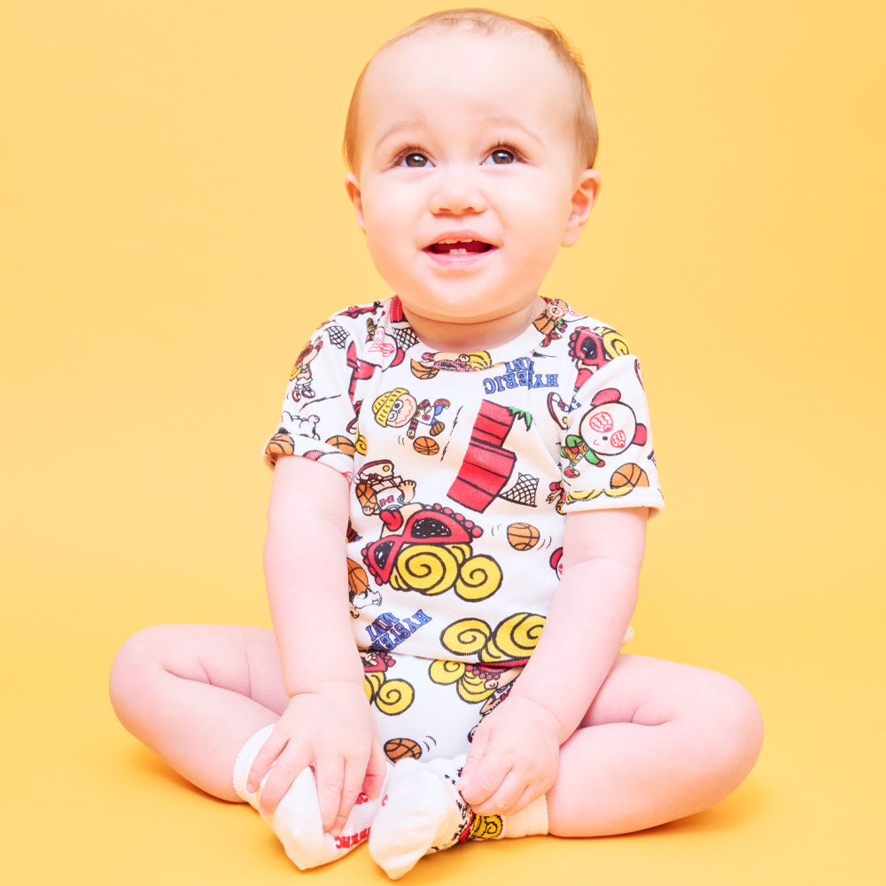HYSTERIC MINI HOOPS 半袖ロンパースセット