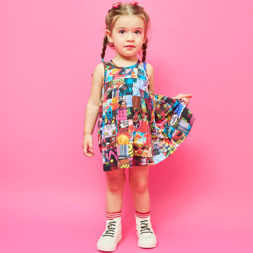 ヒスミニ　スウィート　ワンピース　チュニック ANGEL MINI総柄 チュニック – Hystericmini OnlineStore