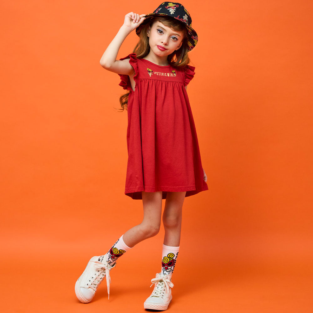ANGEL MINI 羽付き チュニックワンピース