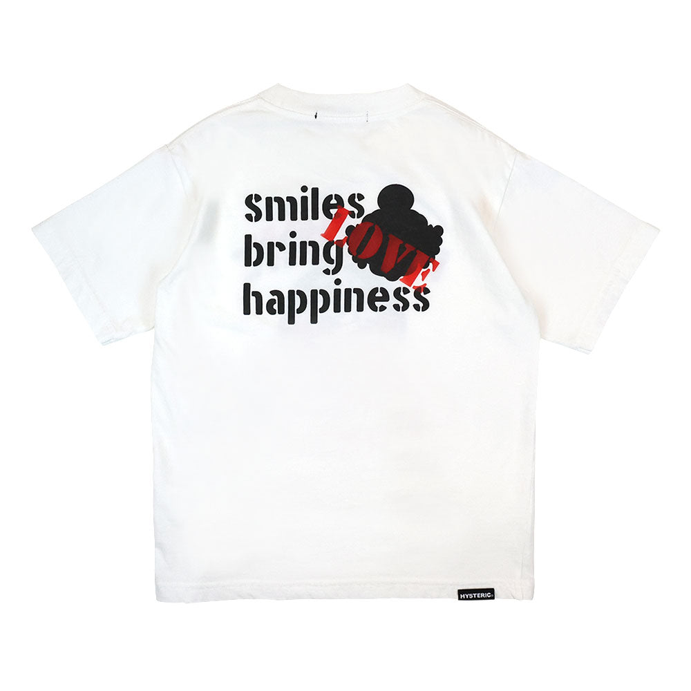 AIR BRUSH SMILE 半袖Tシャツ
