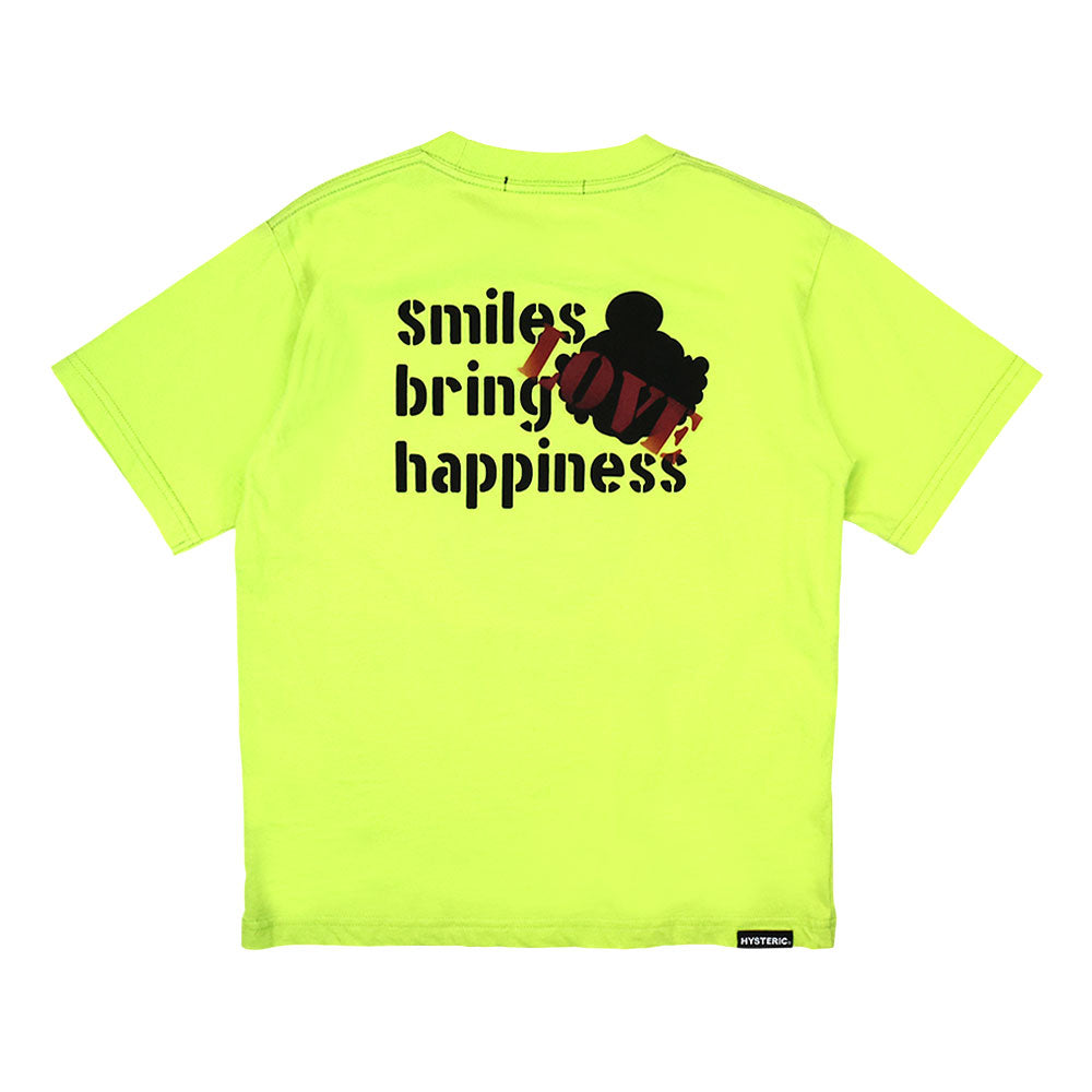 AIR BRUSH SMILE 半袖Tシャツ