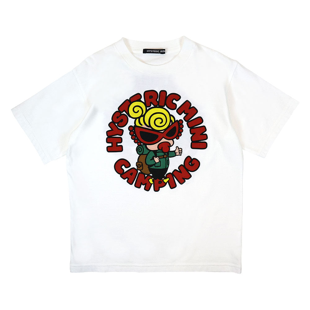 WALK WITH MINI&CAMP BEAR 半袖Tシャツ