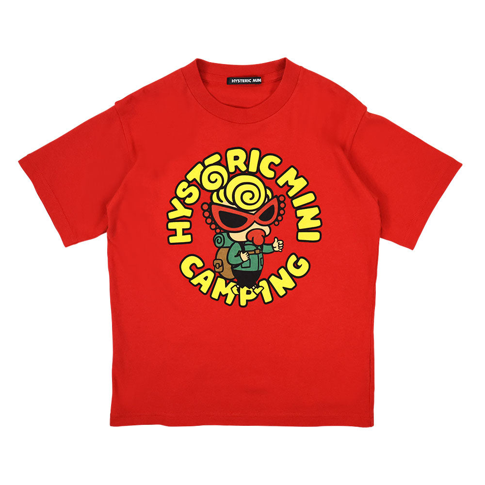 WALK WITH MINI&CAMP BEAR 半袖Tシャツ