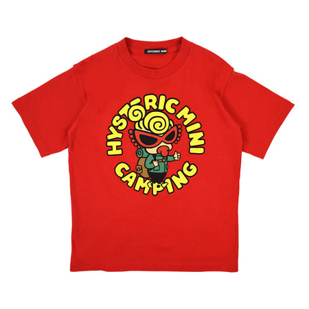 WALK WITH MINI&CAMP BEAR 半袖Tシャツ