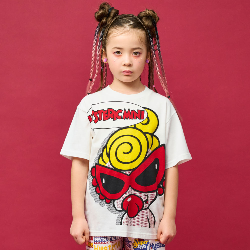 【3月予約商品】STIPPLING MINI FACE 半袖Tシャツ