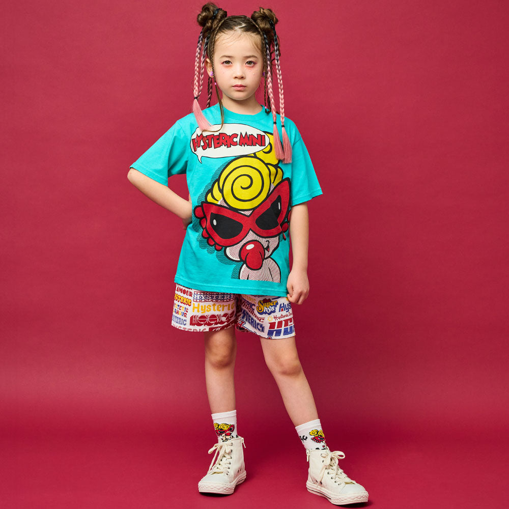 【3月予約商品】STIPPLING MINI FACE 半袖Tシャツ