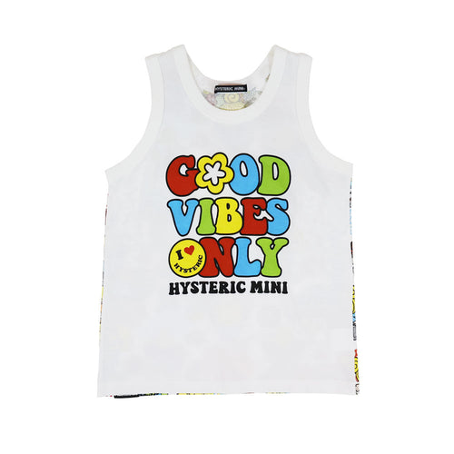 【4月予約商品】FLOWER CHILDREN WITH A SMILE タンクトップ