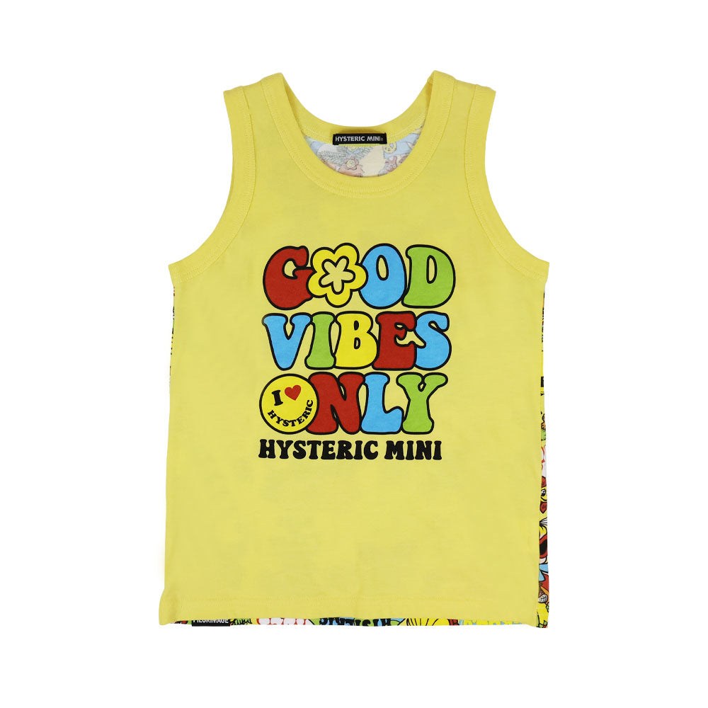 【4月予約商品】FLOWER CHILDREN WITH A SMILE タンクトップ