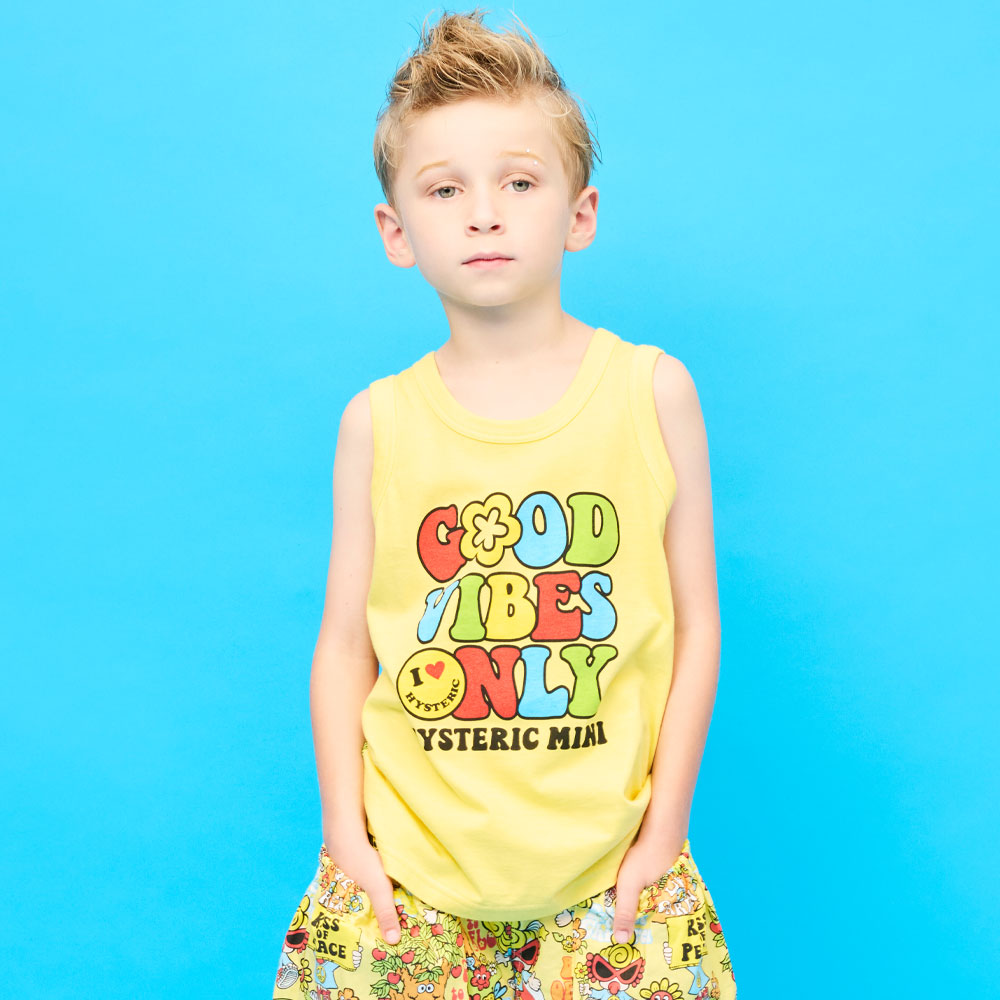 FLOWER CHILDREN WITH A SMILE タンクトップ – Hystericmini OnlineStore