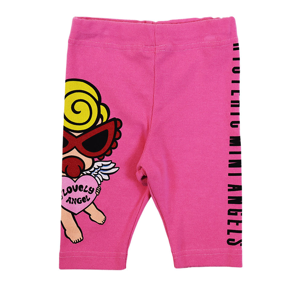 【3月予約商品】ANGEL MINI WITH HEART 5分丈レギンス