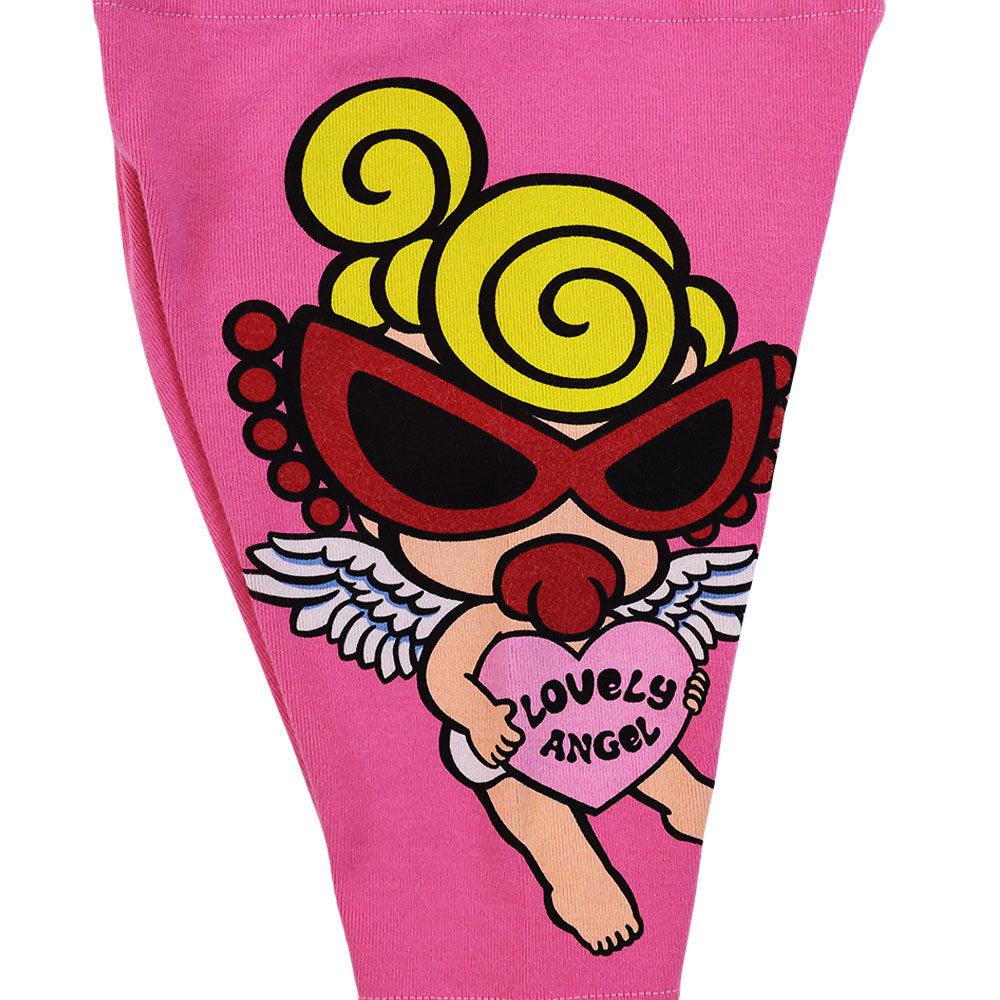 【3月予約商品】ANGEL MINI WITH HEART 5分丈レギンス