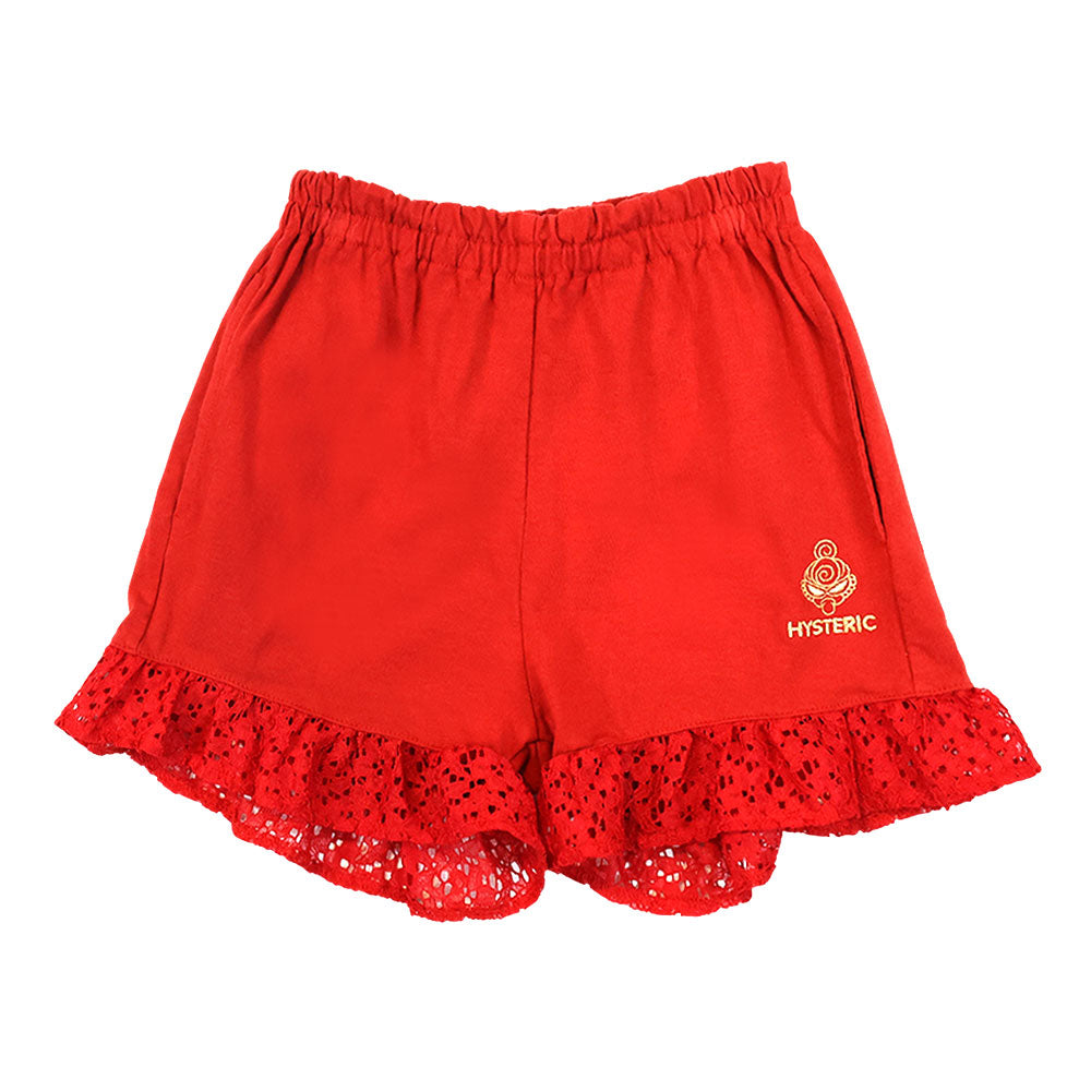 【3月予約商品】フリルレース付き ショートパンツ