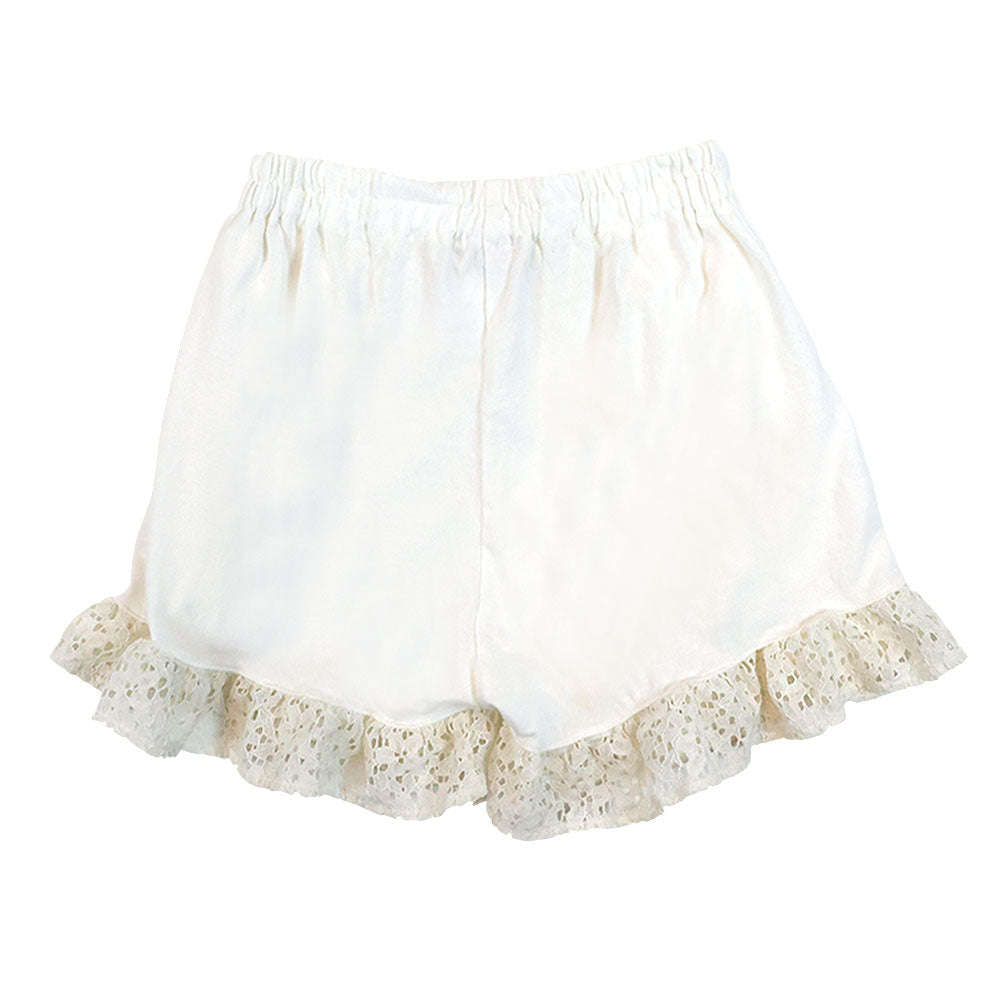 【3月予約商品】フリルレース付き ショートパンツ