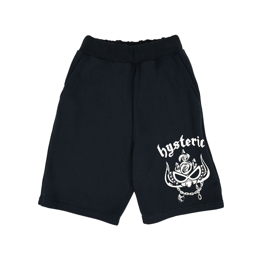 HYSTERIC ROCKS 裏毛ハーフパンツ