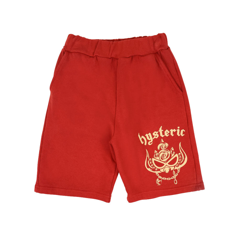 HYSTERIC ROCKS 裏毛ハーフパンツ