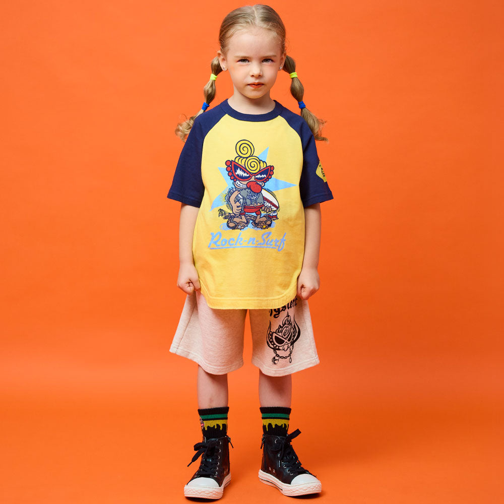 【4月予約商品】HYSTERIC ROCKS 裏毛ハーフパンツ