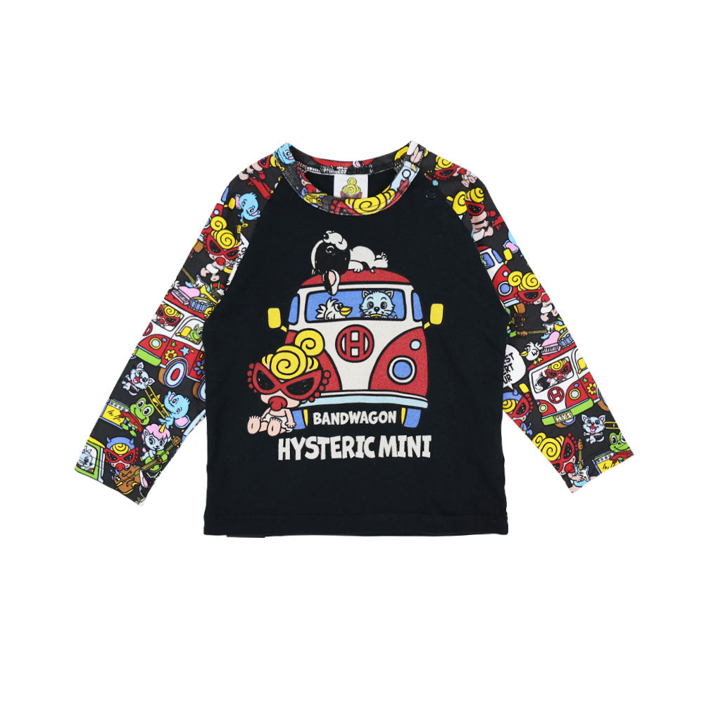 [7月予約商品]BAND WAGON ラグラン 長袖Tシャツ