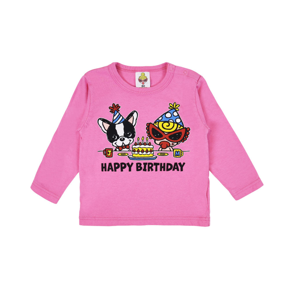 [7月予約商品]HAPPY BIRTHDAY TO YOU 長袖Tシャツ