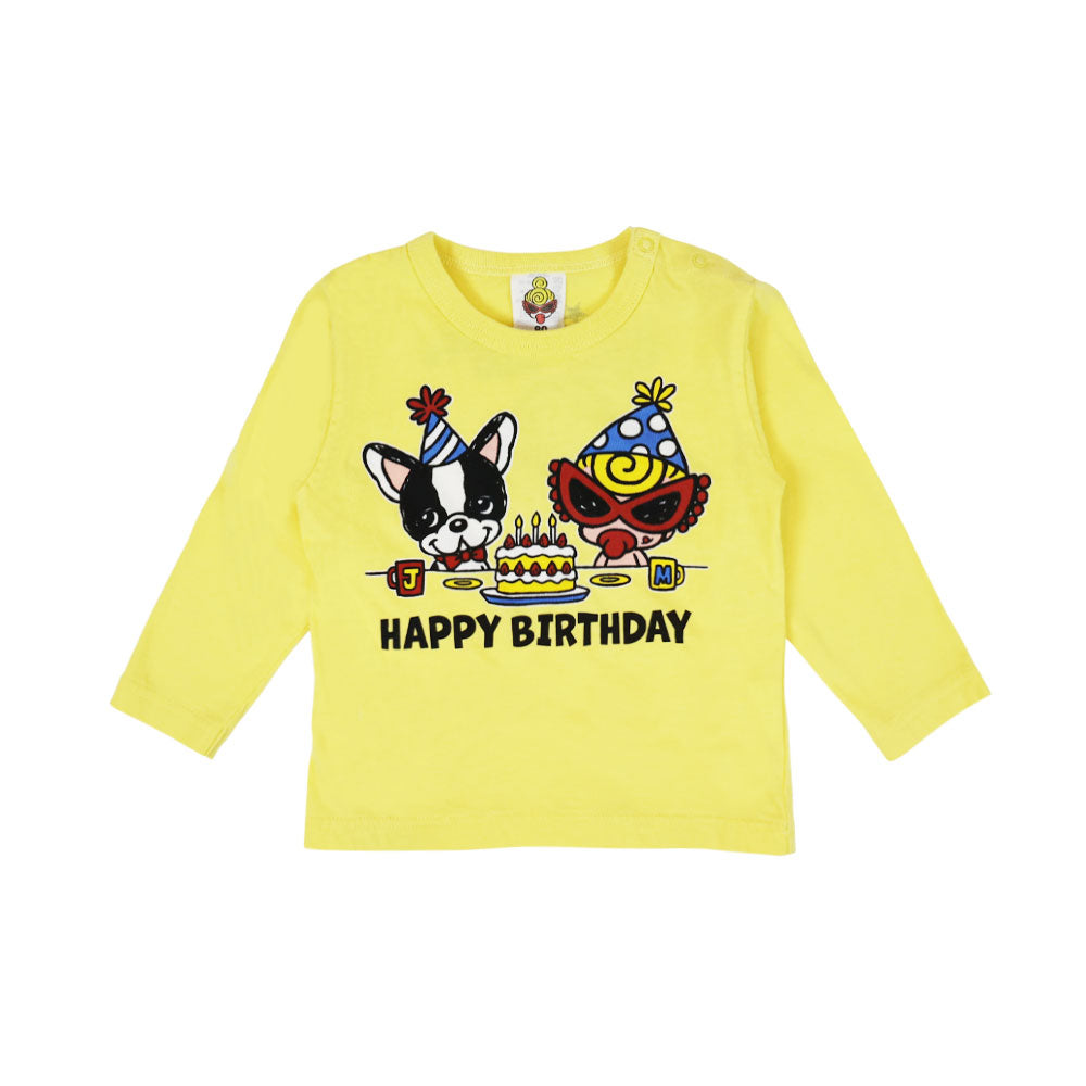 [7月予約商品]HAPPY BIRTHDAY TO YOU 長袖Tシャツ