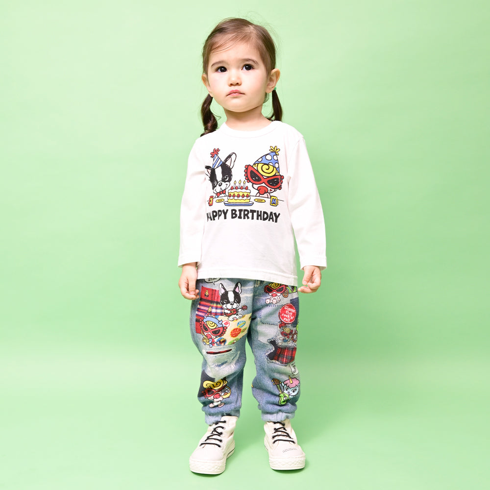 [7月予約商品]HAPPY BIRTHDAY TO YOU 長袖Tシャツ
