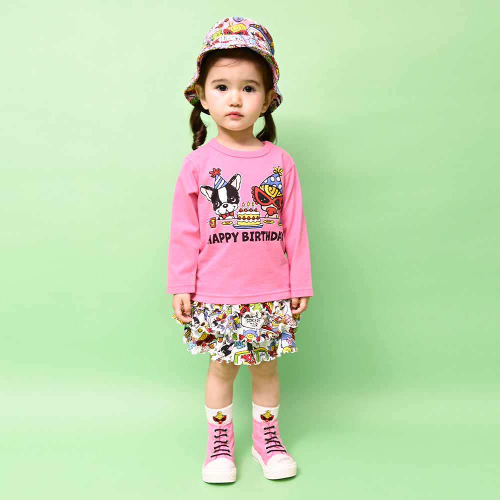 [7月予約商品]HAPPY BIRTHDAY TO YOU 長袖Tシャツ