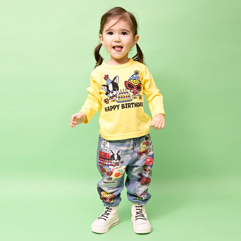 [7月予約商品]HAPPY BIRTHDAY TO YOU 長袖Tシャツ
