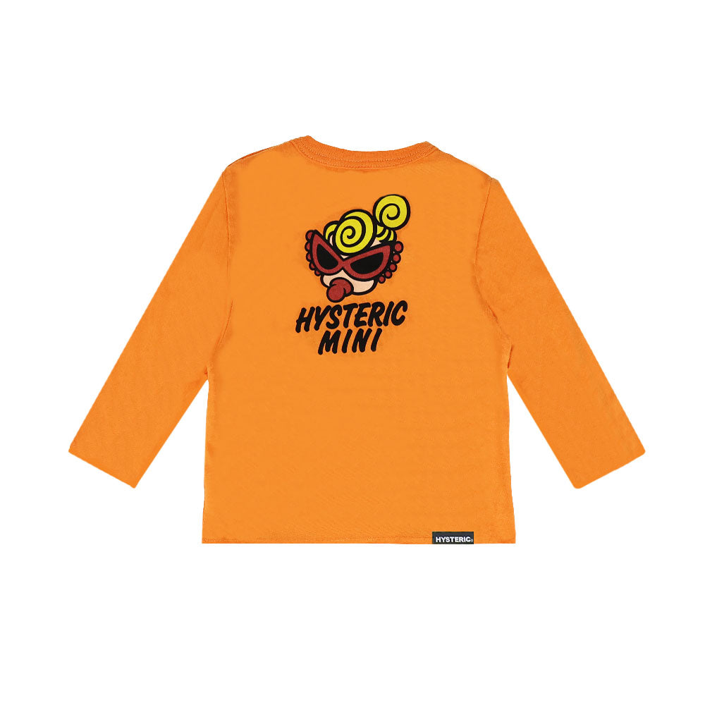[7月予約商品]MINI FACE WITH SPEECH BALLOON 長袖Tシャツ