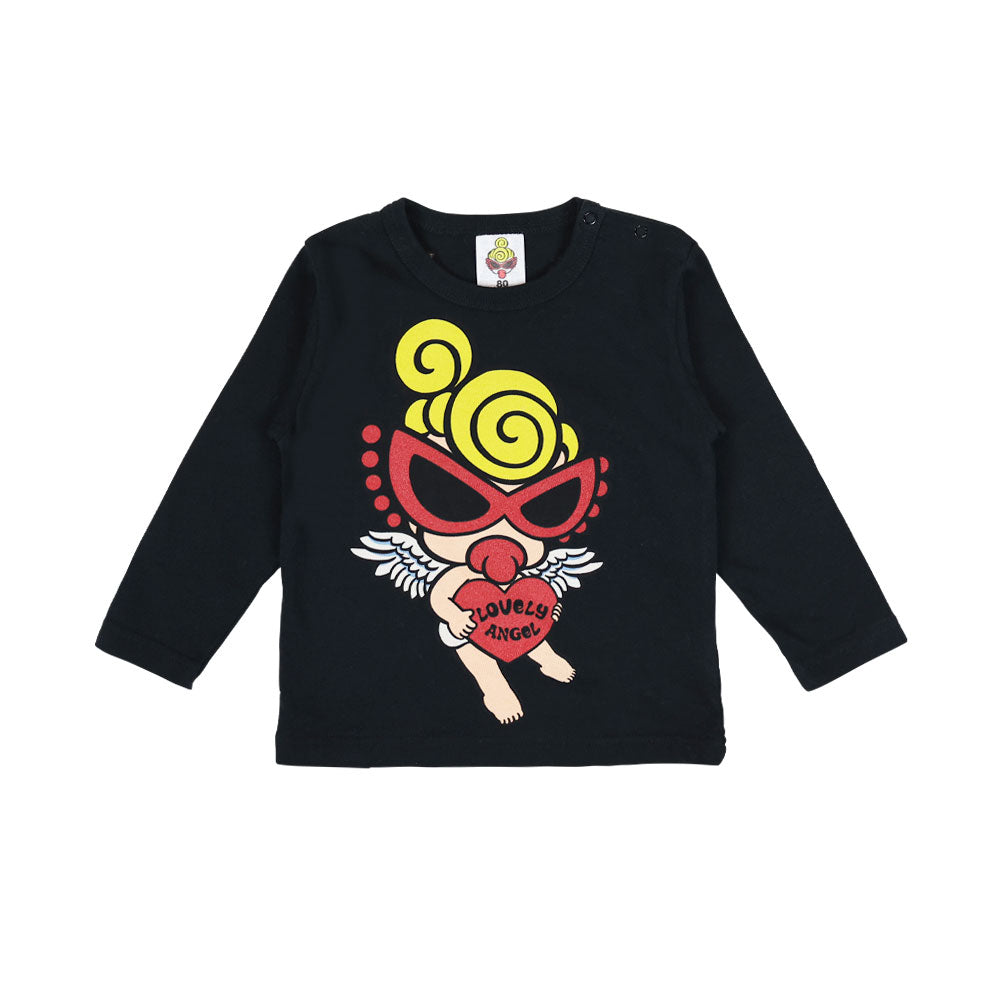 [7月予約商品]ANGEL MINI WITH A HEART 長袖Tシャツ