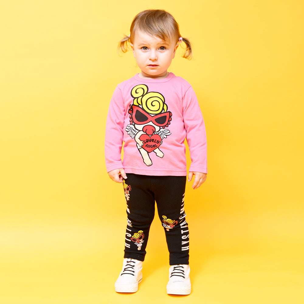 [7月予約商品]ANGEL MINI WITH A HEART 長袖Tシャツ