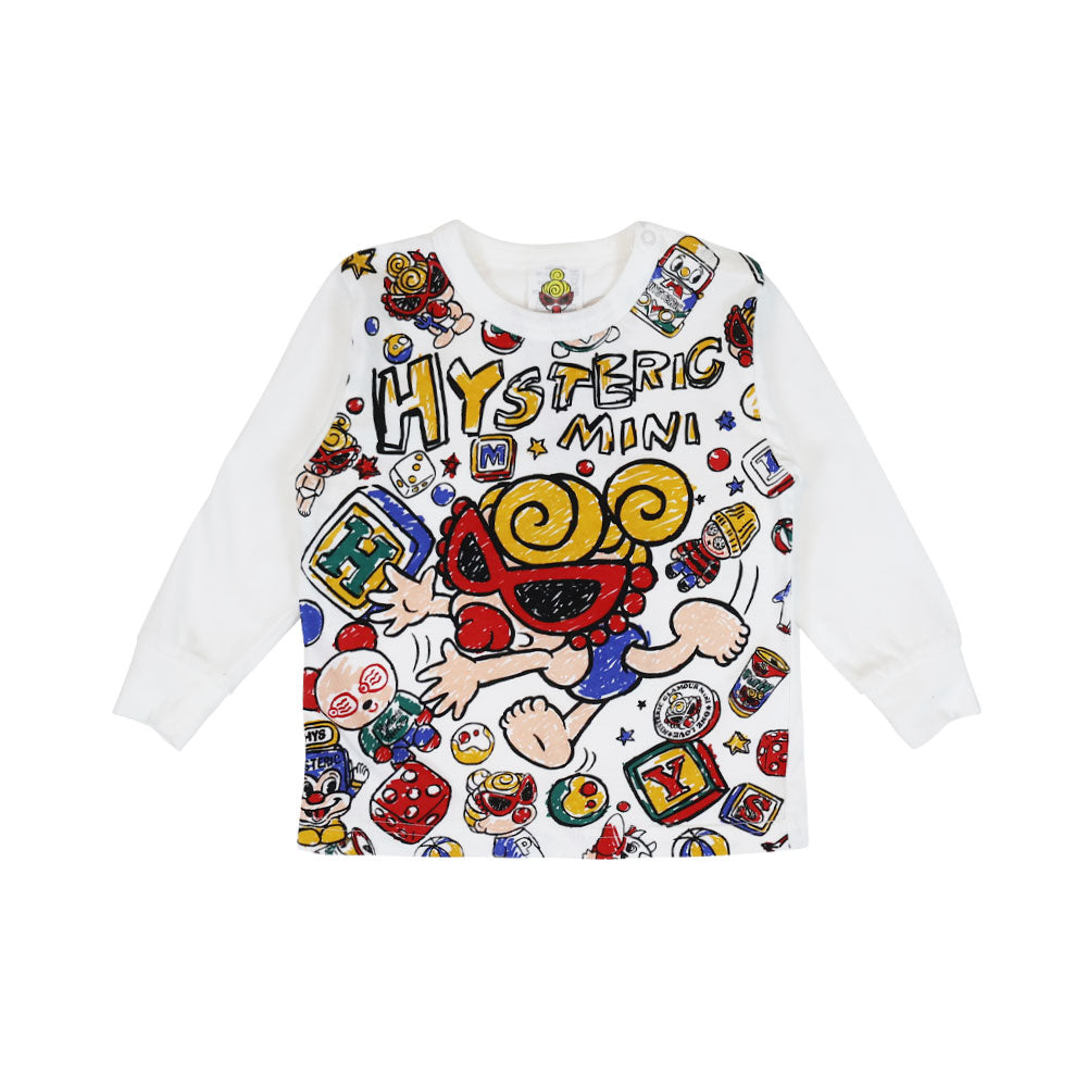[7月予約商品]MESSY TOY IN PARADISE 長袖Tシャツ