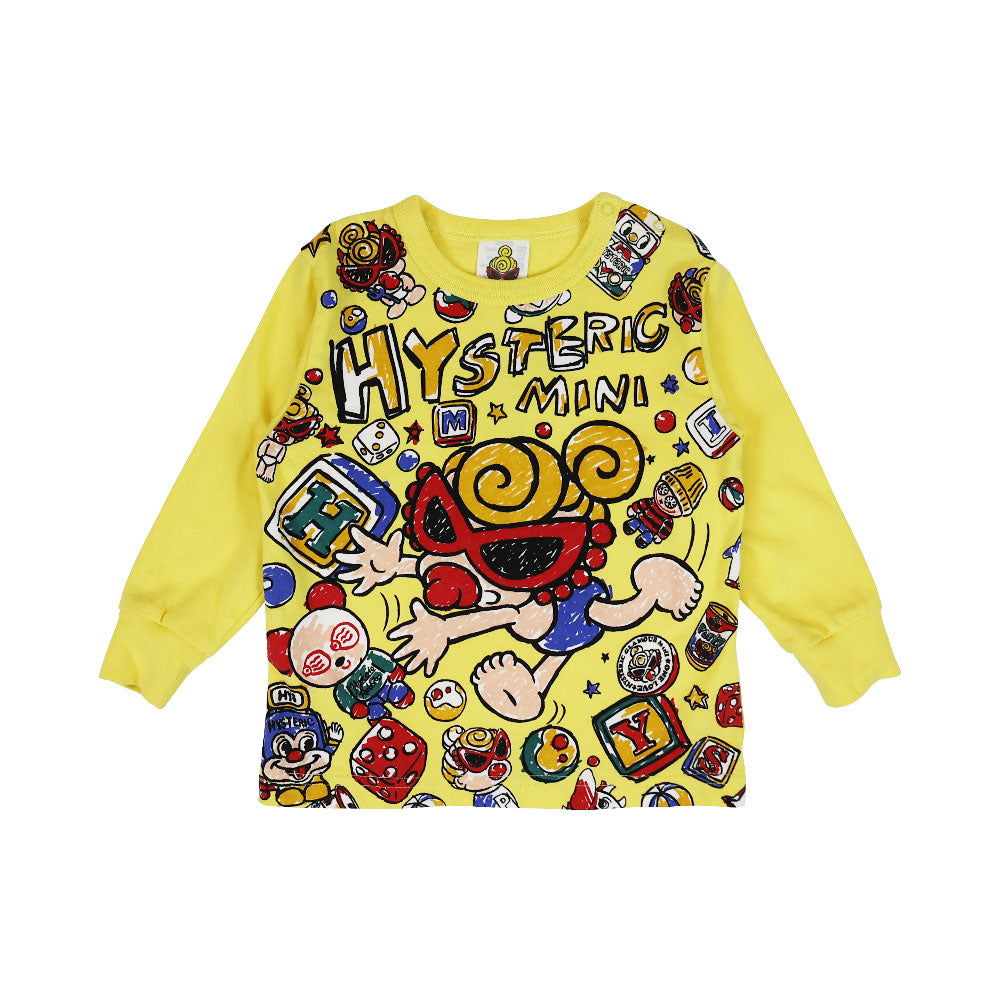 [7月予約商品]MESSY TOY IN PARADISE 長袖Tシャツ