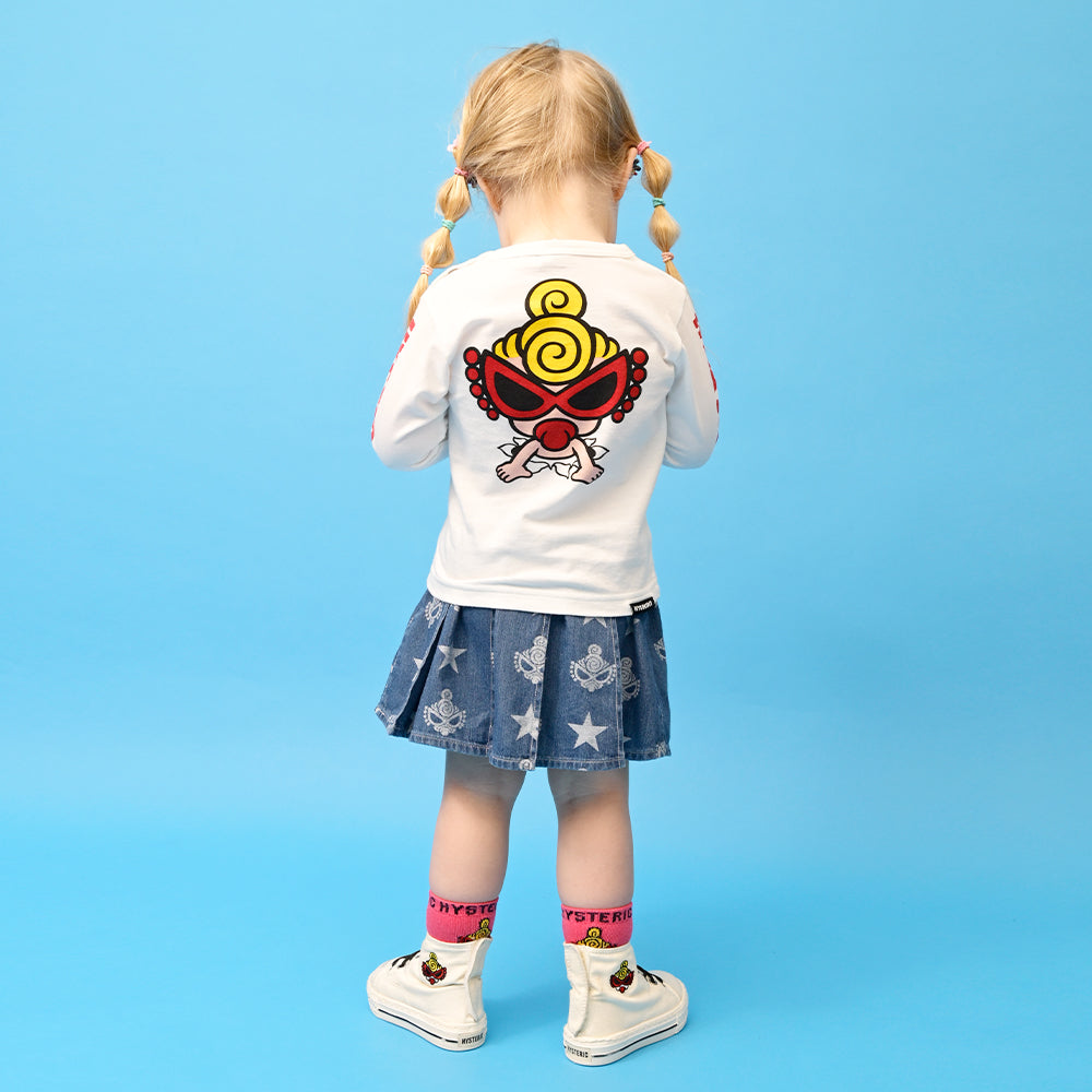 SAY HI! TO POP UP MINI 長袖Tシャツ