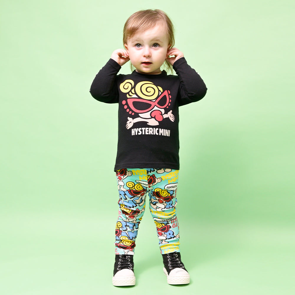 SAY HI! TO POP UP MINI 長袖Tシャツ
